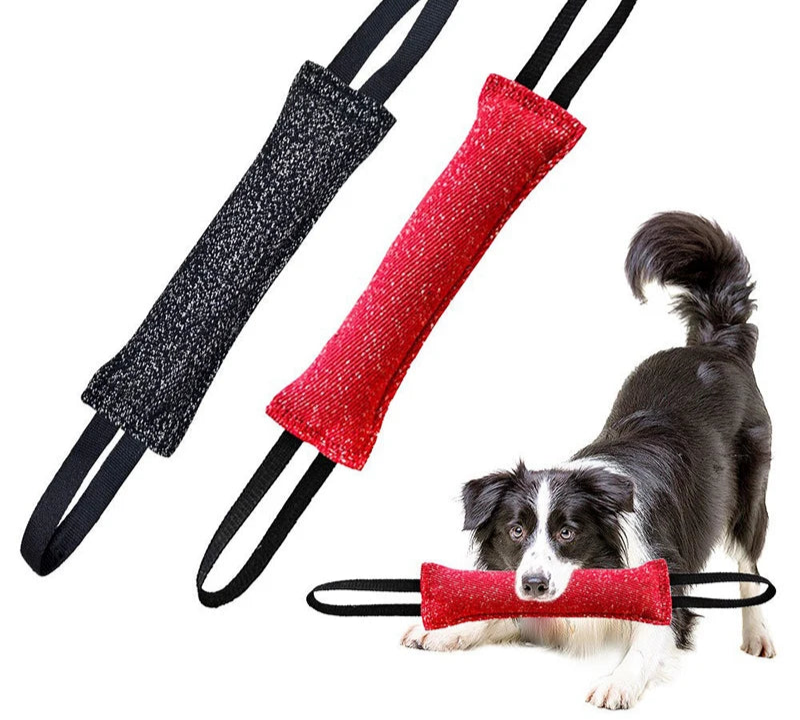 Juguete molar interactivo para perros. Resistente a mordidas, ideal para tirar y aflojar.
