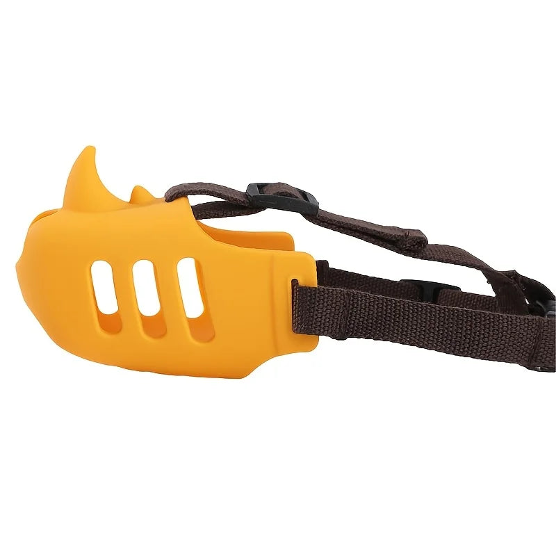 Bozenal para perro de silicona suave, transpirable, evita ladridos y mordiscos.