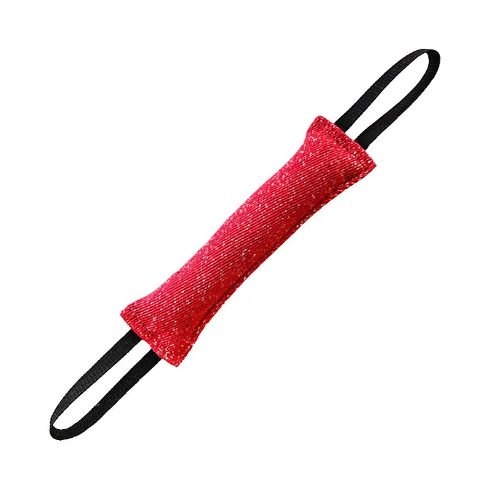 Juguete molar interactivo para perros. Resistente a mordidas, ideal para tirar y aflojar.