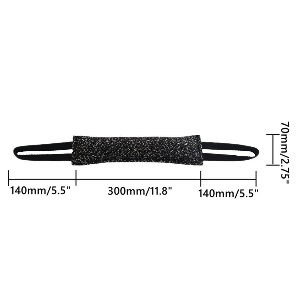 Juguete molar interactivo para perros. Resistente a mordidas, ideal para tirar y aflojar.